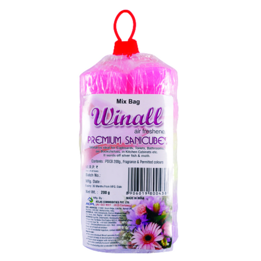 WINALL air freshener Premium Sanicubes - Powerful Urinal Cubes 200g packs